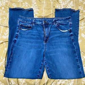 American Eagle Hi Rise Skinny Kick Jeans 18 Regular